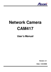 Asoni CAM417 User Manual