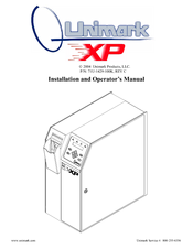 Unimark XP Installation And Operator's Manual