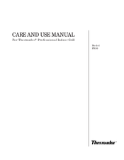 Thermador PB30RYS Use And Care Manual