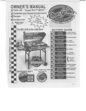 CharGriller Super Pro 2121 Owner's Manual