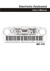 Medeli MC-110 User Manual