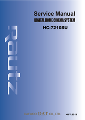 Daewoo HC-7210SU Service Manual