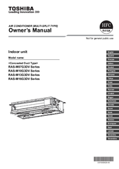 Toshiba RAS-M16G3DV Series Owner's Manual