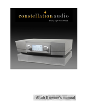 Constellation Altair II Owner's Manual