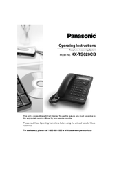 Panasonic Kx Ts620cb Manuals Manualslib