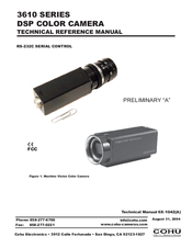 COHU 3610 Series Technical Reference Manual