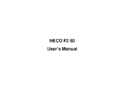Neco F2 50 User Manual
