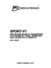 Meelectronics Sport-Fi S6P User Manual