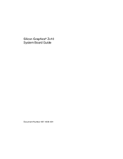 Silicon Graphics Zx10 User Manual