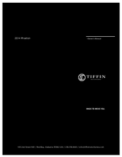 Tiffin Motorhomes 2014 Phaeton Owner's Manual