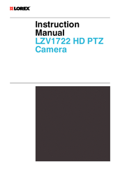 Lorex LZV1722 Instruction Manual