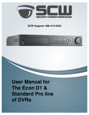 SCW The Econ D1 User Manual