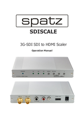 Spatz SDISCALE Operation Manual