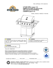 GrillMaster 720-0783 User Manual
