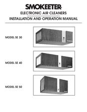 Smokeeter SE 30 Installation And Operation Manual