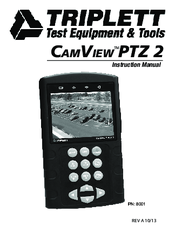 Triplett CamView PTZ 2 Instruction Manual