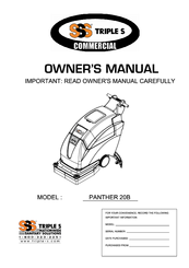Triple S Panther 20B Owner's Manual