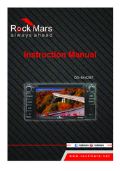 Rock Mars DD-6443BT Instruction Manual