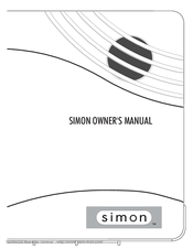 Simon Security System Owner's Manual