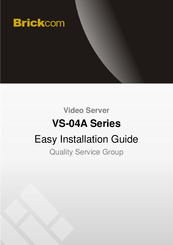 Brickcom VS-04A Series Easy Installation Manual