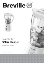 Breville Simplicity Instruction Booklet
