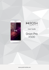 Posh Orion Pro X500 User Manual