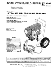 Graco 231-008 A Series Instructions For Use Manual