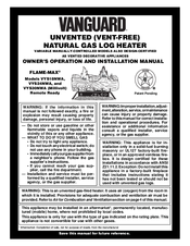Vanguard VYS30NWA Owner's Manual