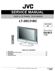 jvc InteriArt LT-26C31BC Service Manual