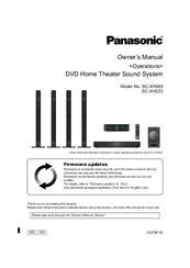 Panasonic SC-XH333 Manuals | ManualsLib