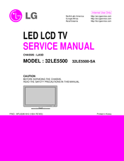 LG 32LE7500-SA Service Manual