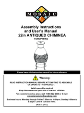 mosaic FSMVPT6002 User Manual