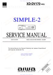 aiwa XD-DV170HR Service Manual