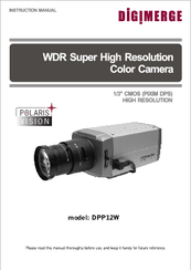 Digimerge DPP12W Instruction Manual