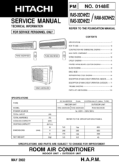 Hitachi RAM-50CNHZ2 Service Manual