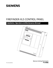 Siemens FIREFINDER-XLS Installation, Operation And Maintenance Manual