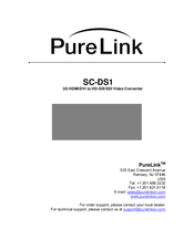 PureLink SC-DS1 User Manual