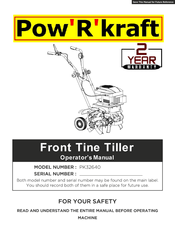PowRkraft PK32640 Operator's Manual