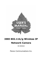 Planex CS-W02G2 User Manual