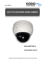 Kodo Pro KNS-2200FT User Manual