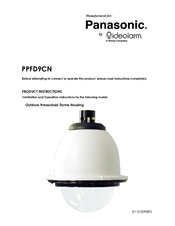 Panasonic PPFD9CN Product Instructions