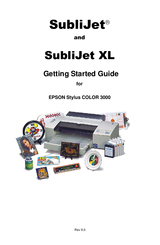 Sawgrass SubliJet XL Getting Started Manual