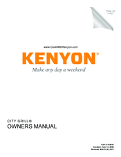Kenyon B70200 Owner's Manual