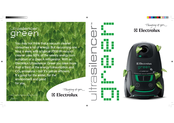 Electrolux ultrasilencer GREEN Owner's Manual