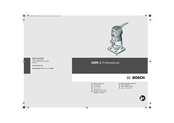 Bosch GMR 1 Professional Original Instructions Manual