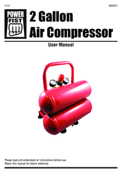 Power first 2 Gallon Air Compressor User Manual