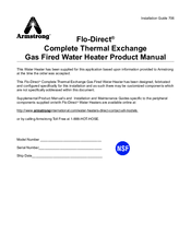 Armstrong Flo-Direct Installation Manual