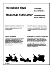 Murray 20408x34A Instruction Manual