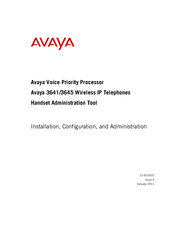 Avaya AVPP 10 Installation, Configuration And Administration