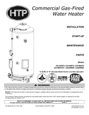 HTP CG199N73X series CG250N65 Installation Start-Up Maintenance Parts